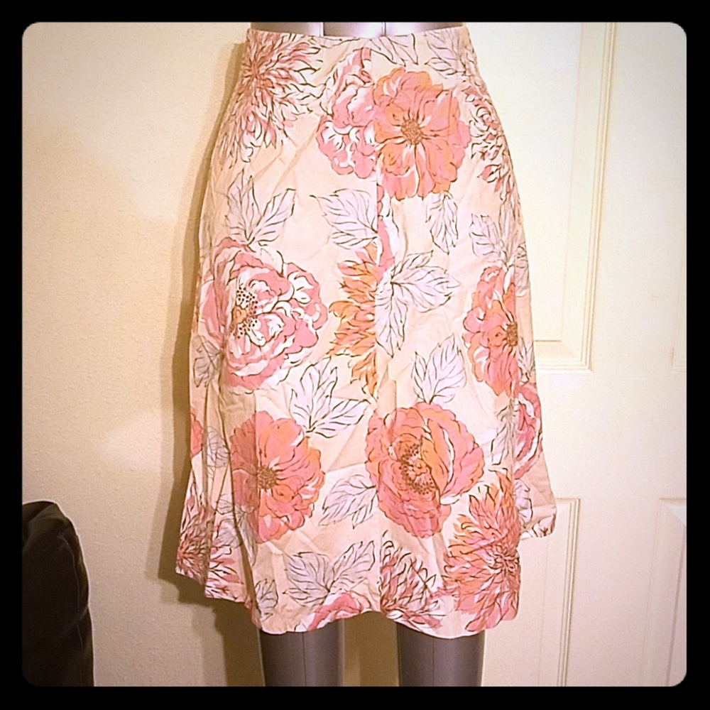 Floral skirt